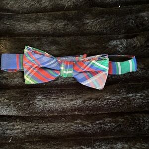 Plaid Multicolor Bow Tie - Classic Tartan